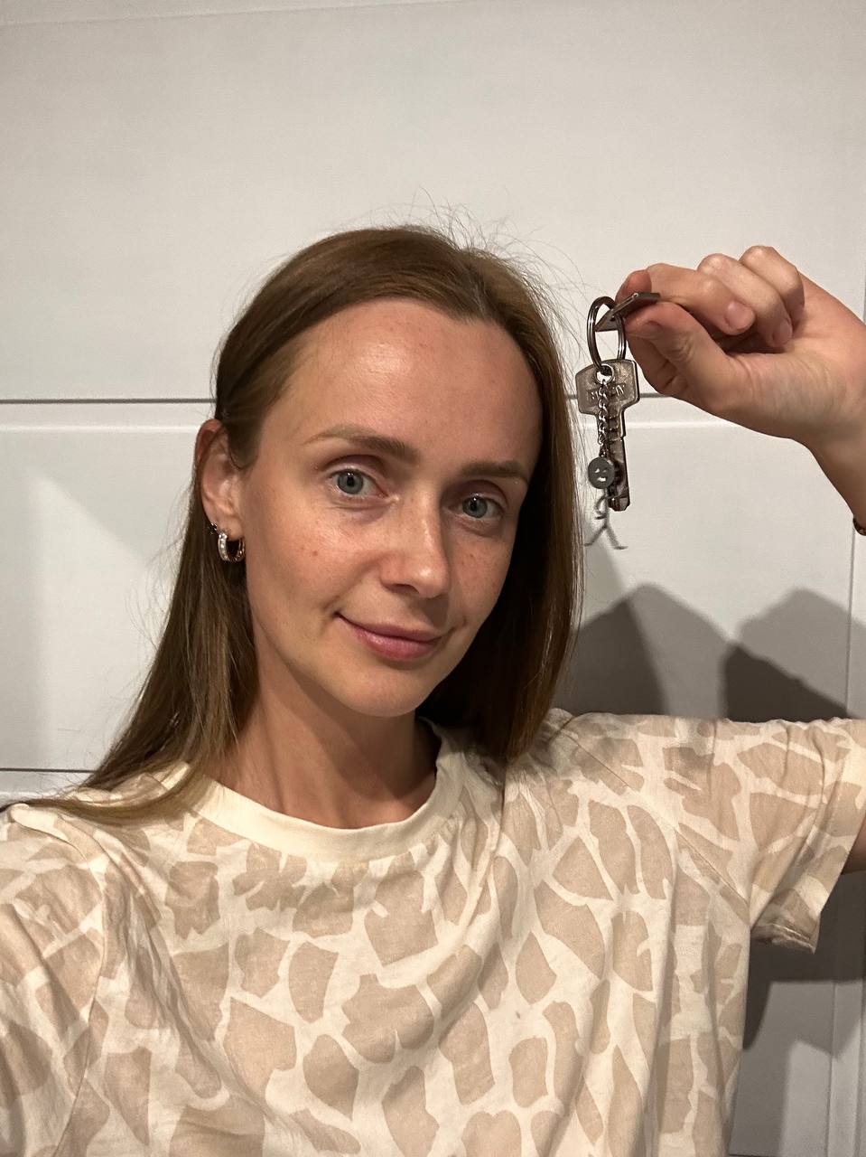 Anastasia met de sleutels